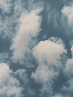 Wolken - Detail - Gemälde